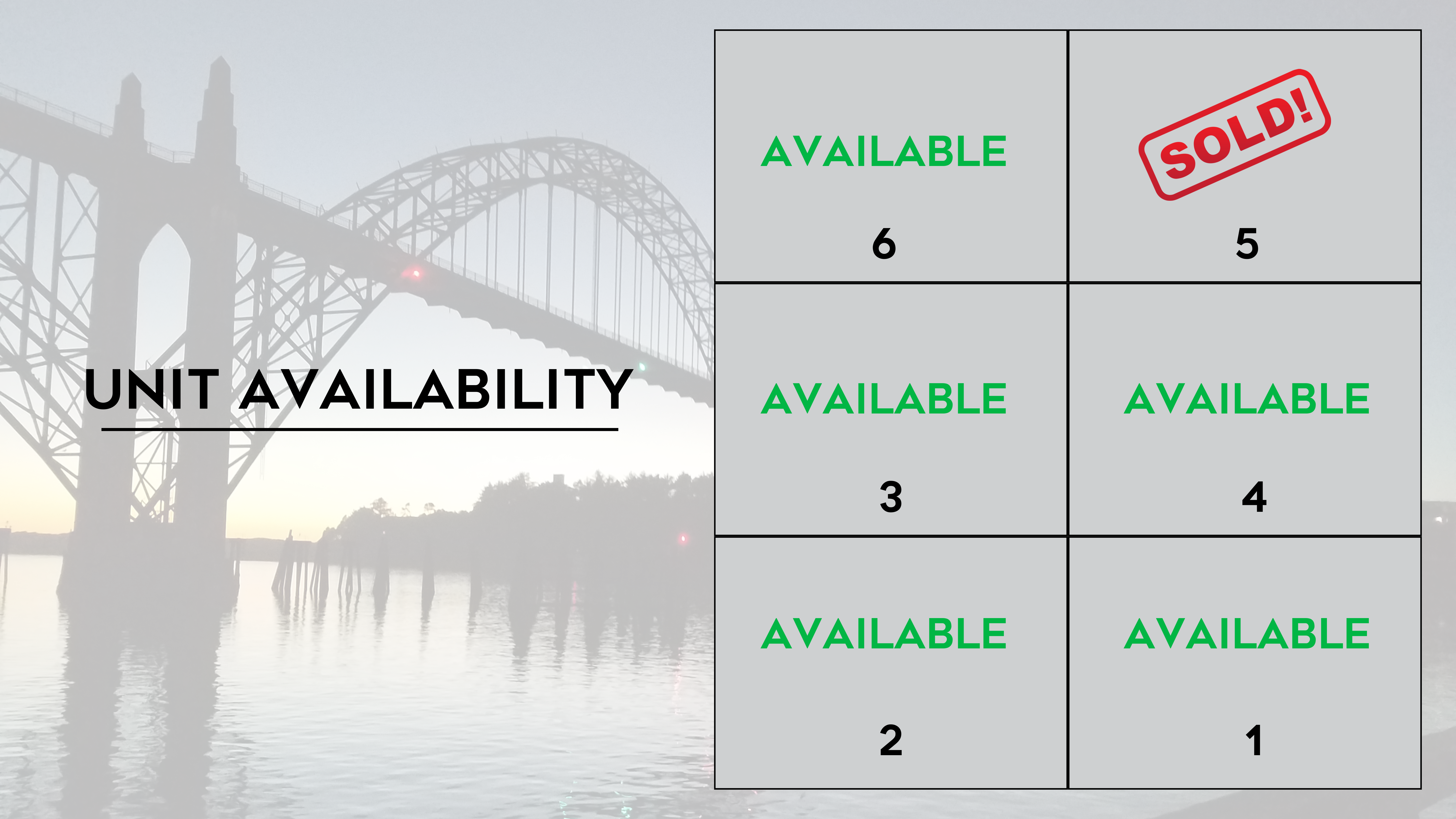 Ashley property availability graphic